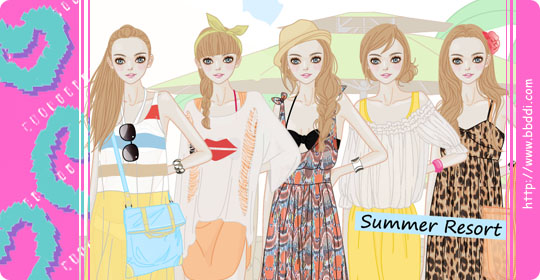 Summer Resort 옷입히기 게임