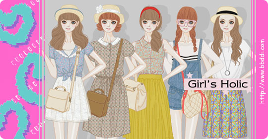Girl's Holic 옷입히기 게임