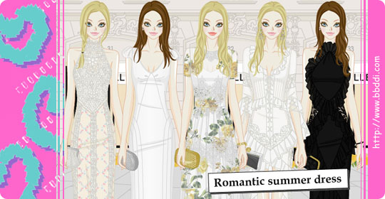 Romantic Summer Dress 옷입히기 게임