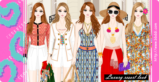 Luxury Resort Look 옷입히기 게임