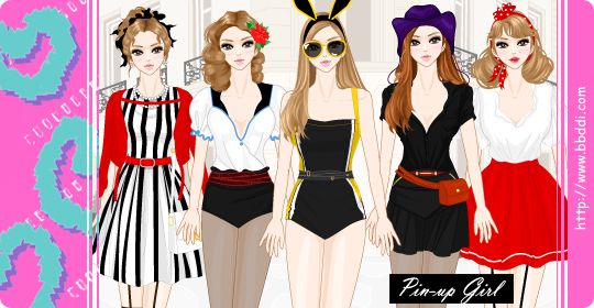Pin-up Girl Look 옷입히기 게임