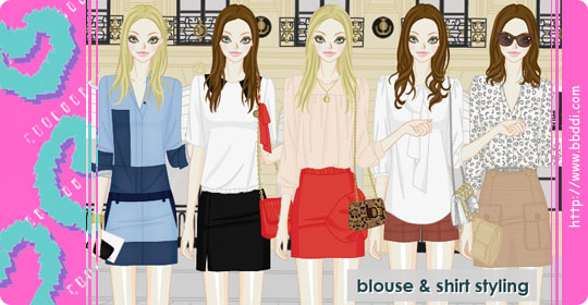 Blouse & Shirt Styling 옷입히기 게임