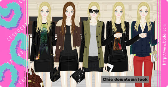 Chic Downtown Look 옷입히기 게임