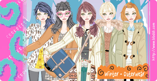 Winter - Outerwear 옷입히기 게임