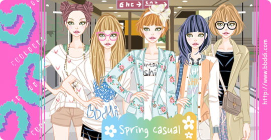 Spring Casual 옷입히기 게임