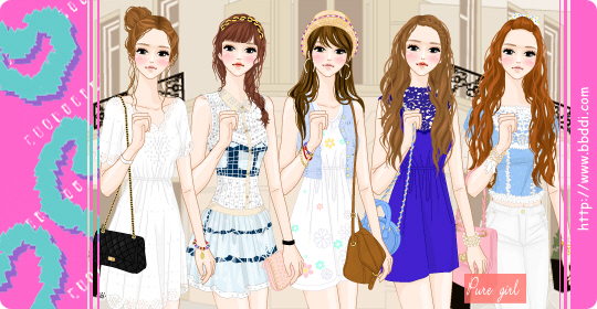 Pure Girl 옷입히기 게임