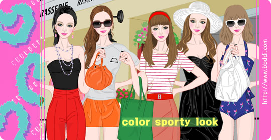 Colorful Sporty Look 옷입히기 게임