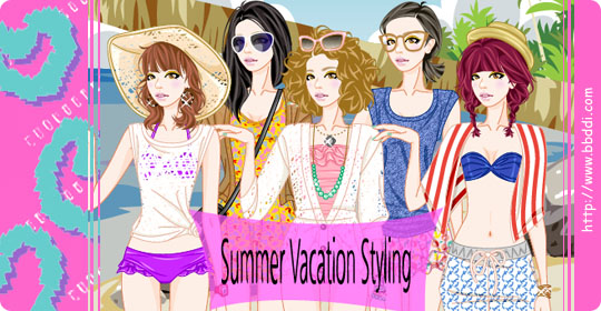 Summer Vacation Styling 옷입히기 게임