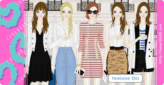 Feminine Chic 옷입히기 게임