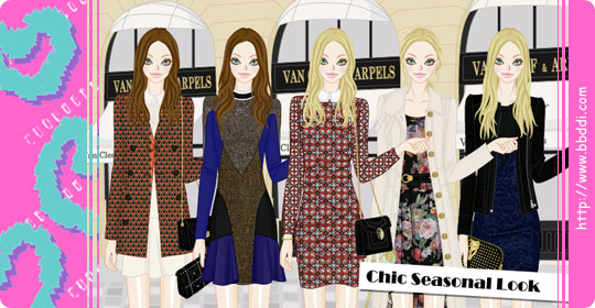 Chic Seasonal Look 옷입히기 게임