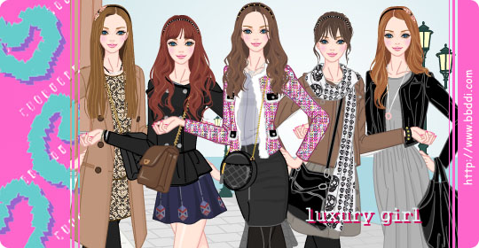 Luxury Girl 옷입히기 게임