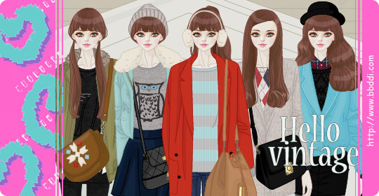 Hellow Vintage 옷입히기 게임