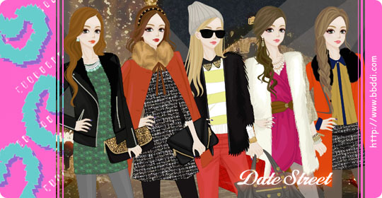 Date Street 옷입히기 게임