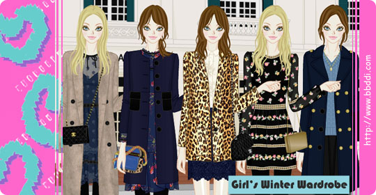 Girl's Winter Wardrobe 옷입히기 게임