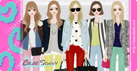Color Skinny 옷입히기 게임