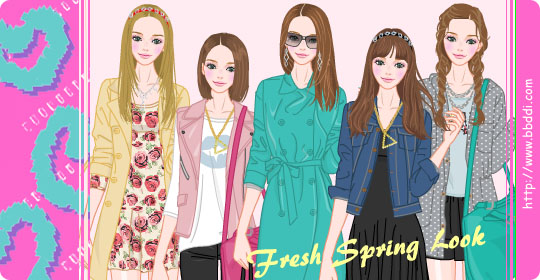 Fresh Spring Look 옷입히기 게임