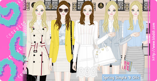 Spring Simple & Chic 옷입히기 게임
