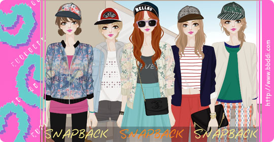 SNAPBACK HAT 옷입히기 게임
