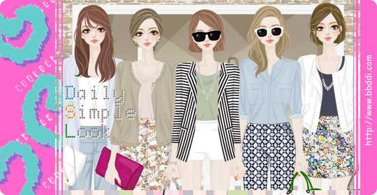 Daily Simple Look 옷입히기 게임