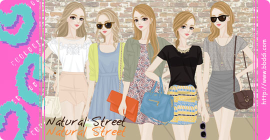Natural Street 옷입히기 게임