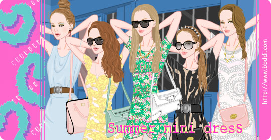 Summer Mini Dress 옷입히기 게임