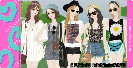 Music Festival 옷입히기 게임