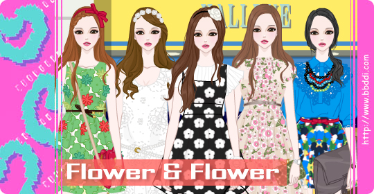 Flower & Flower 옷입히기 게임