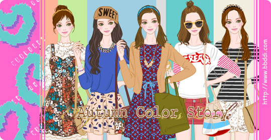 Autumn Color Story 옷입히기 게임