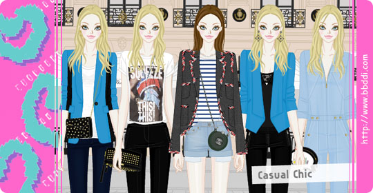 Casual Chic 옷입히기 게임