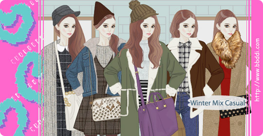 Winter Mix Casual 옷입히기 게임