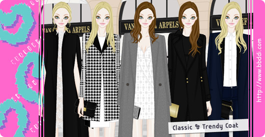 Classic & Trendy Coat 옷입히기 게임