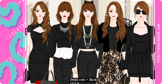 Dress Code = Black 옷입히기 게임