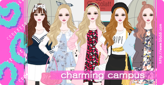 Charming Campus 옷입히기 게임