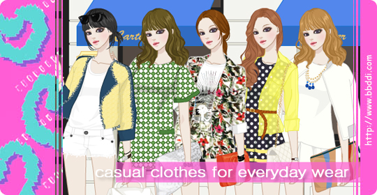 Casual Clothes for Everyday Wear 옷입히기 게임