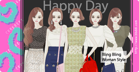 Bling Bling Woman Style 옷입히기 게임