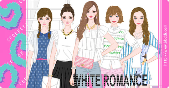 WHITE ROMANCE 옷입히기 게임