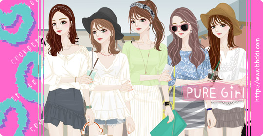 PURE Girl 옷입히기 게임