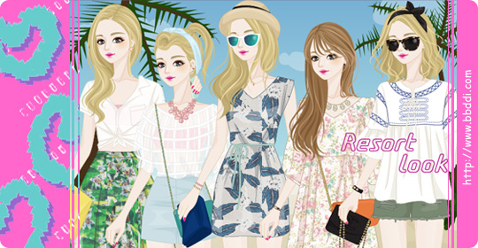 Resort look 옷입히기 게임