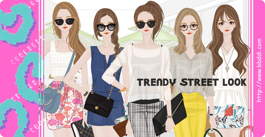 Trendy Street Look 옷입히기 게임