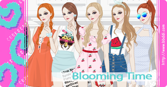 Blooming Time 옷입히기 게임