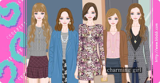 Charming Girl 옷입히기 게임