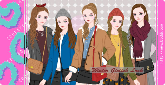 Winter Girligh Look 옷입히기 게임