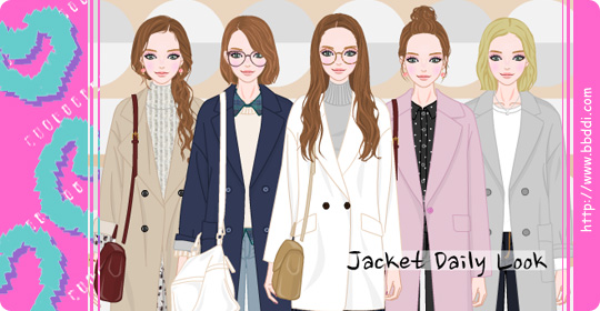 Jacket Daily Look 옷입히기 게임