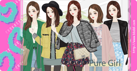 Pure Girl 옷입히기 게임