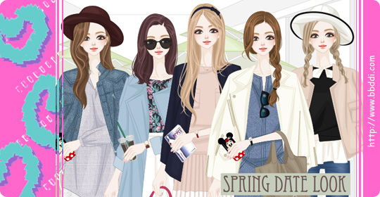 Spring Date Look 옷입히기 게임