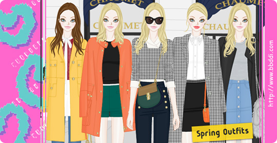 Spring Outfits 옷입히기 게임