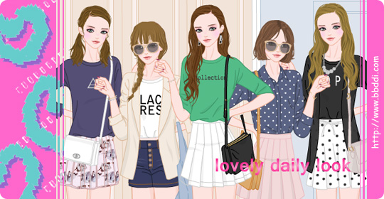 Lovely Daily Look 옷입히기 게임