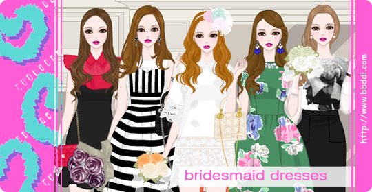 Bridesmaid Dresses 옷입히기 게임