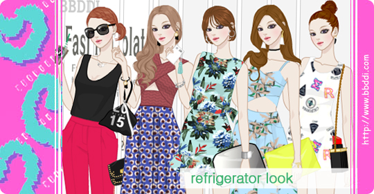 Refrigerator Look 옷입히기 게임