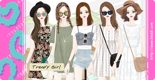 Trendy Girl 옷입히기 게임